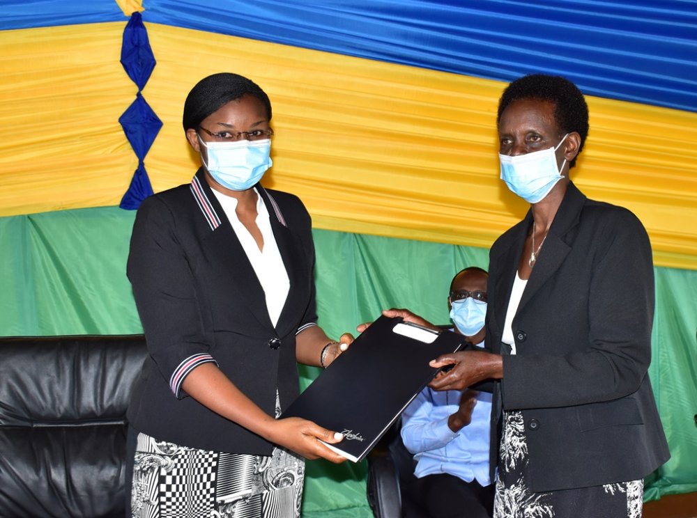 AVEGA-Agahozo fulfilled the promise of an inheritance made by Nyirangoragoza Marianne to President Kagame